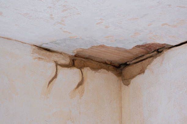 Water damage restoration process in MA